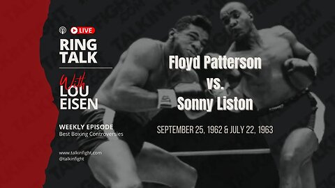 Floyd Patterson vs. Sonny Liston | Ring Talk with Lou Eisen