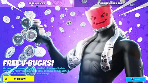 FORTNITE are SENDING PLAYERS FREE V-BUCKS!