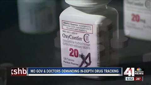 Gov. Parson stumps for prescription monitoring