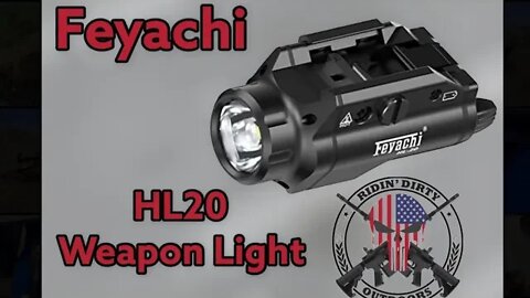 Budget Handgun Light | @Feyachi Outdoors