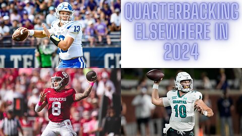 Notable quarterbacks who have changed schools for 2024 via the transfer portal