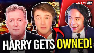 Paid Biden Influencer DESTROYED on Piers Morgan! (Harry Sisson EXPOSED)