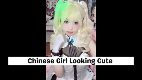 Chinese Girl Looks Cute In Cosplay