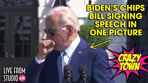 Joe Biden Can't Stop Coughing! (Crazy Town)