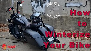 Winterizing your bikes with MessyGarage