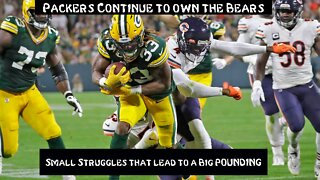 The Green Bay Packers and Aaron Rodgers continue to OWN the Chicago Bears Franchise