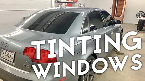 Tinting Car Windows at The Tintworks in Grayslake, Illinois