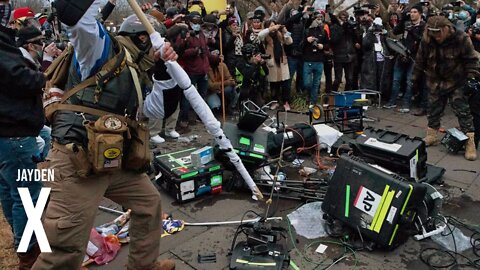 Trump Supporters Smash Media Equipment And Assult Journalists | U.S.Capitol Riot | January 6th