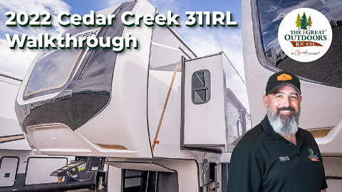 LIVING IN LUXURY: 2022 Cedar Creek 311RL Walkthrough with Travis