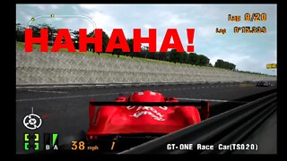 Gran Turismo 3 Like the Wind! 501,000 VIEWS! THANK YOU SO MUCH! Wall Glitch with the Toyota GT-One!
