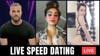 LIVE Speed Dating w/ 2 Hot Girls
