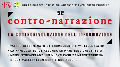 CONTRO-NARRAZIONE NR.52. ANTONIO BIANCO, GUIDO VIGNELLI