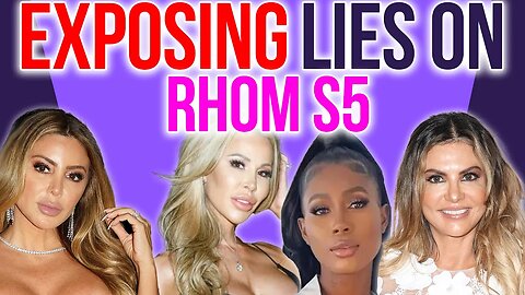 Exposing Lies on RHOM S5 #rhomiami #peacocktv #bravotv