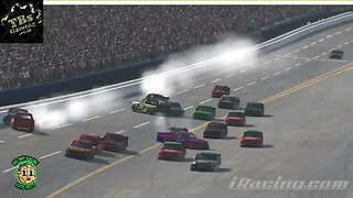 Huge Wreck Last Lap at Dega #iracing