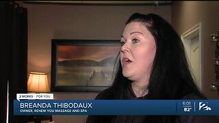 Single Mother and Spa Owner Unsure of Future