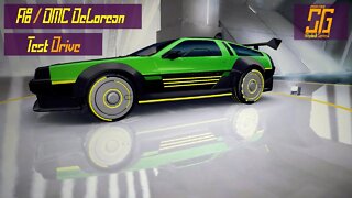 [Asphalt 8: Airborne (A8)] A Basic Car with A Neon Body & Nitro Effects | DMC DeLorean | Test Drive