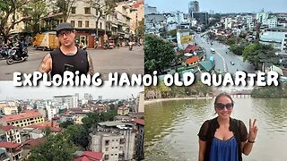 Exploring the Ancient Streets of Hanoi Vietnam Quarter 🇻🇳