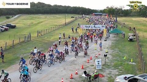 62 Mile Start For The 2023 5th Annual Tour de Boerne Bicycle Ride After Sunrise #cycling