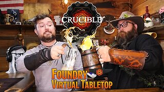 "Crucible: Alpha Playtest" | A Crucible RPG in Foundry VTT | AfterQuest Livestream
