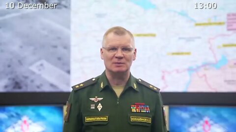 Russia MoD: report on the progress of the special military operation in Ukraine (10 December 2022)