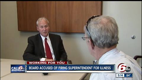 CALL 6: Dr. Thomas Little says Perry Township terminated him because of illness