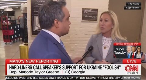 Rep MTG: We Weren't Elected To Fund Ukraine