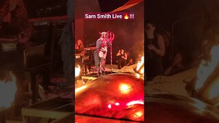 Sam Smith Live is Fire 🔥 #SamSmith #live #fire #shorts #concert #Gloria #nyc #msg