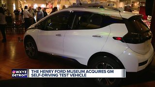 The Henry Ford acquires GM's first self-driving test vehicle