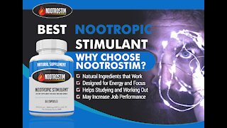 Nootrostim Review- Best Stimulant Nootropic in the UK 2020