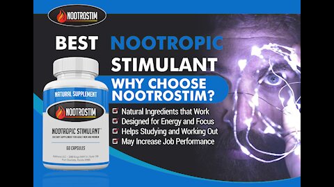 Nootrostim Review- Best Stimulant Nootropic in the UK 2020