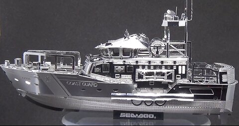 Building a 3D Metal Model - 47' Coast Guard Vessel
