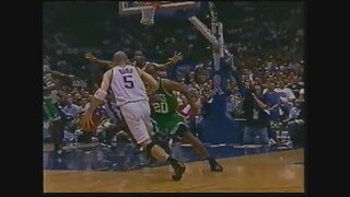 Jason Kidd 18 Points 7 Ast Vs. Celtics, 2002 Playoffs Game 5.