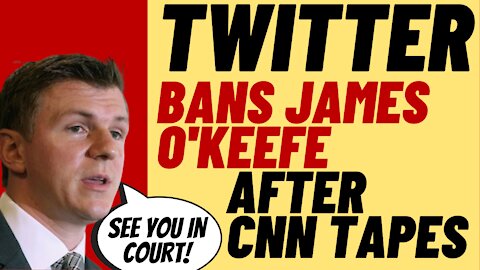 INSANE Political Censorship As Twitter Permanently Bans James O'Keefe