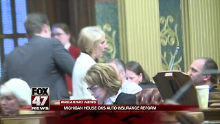 Michigan House approves bill to cut auto insurance premiums