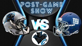 Carolina Panthers Look Lost in in Loss to NY York Giants | C3 Panthers Post Game