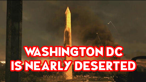 Bombshell! Washington DC Is Nearly Deserted
