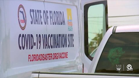 Pop-up vaccination clinic held in Belle Glade