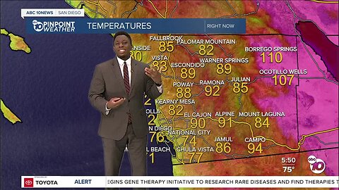 ABC 10News Pinpoint Weather with Moses Small