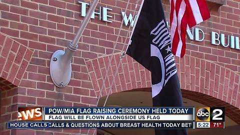 POW/MIA flag now on display at state buildings