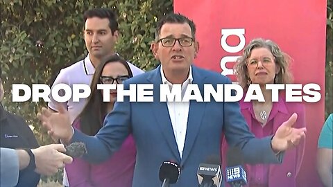 Random Punter Invades Dan Andrews LGBTQI+ Press Conference, Demanding Vaccine Mandates To Be Lifted