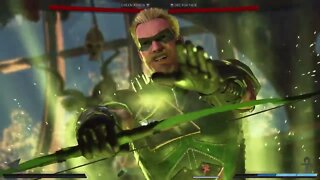 Injustice 2 Green Arrow vs Doctor Fate