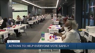 Gov. Gretchen Whitmer talks early voting, state budget and COVID-19 on 7 Action News