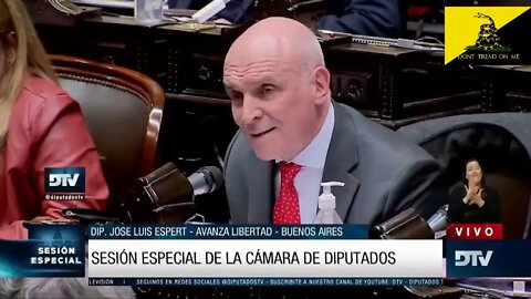 Diputado José Luis Espert Palabras sobre la situación económica actual en el congreso