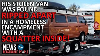 Man moving to Portland stops in Oakland has vintage VW and U-haul with all possessions stolen