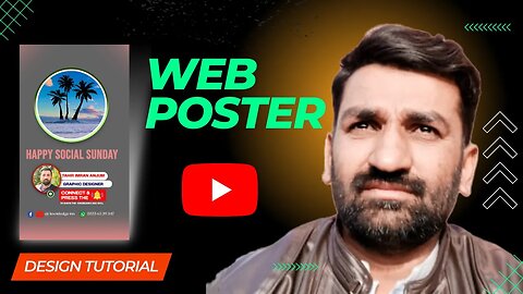 Web Poster Design Tutorial | Design Poster in Photoshop | Create Professional Design using Photoshop