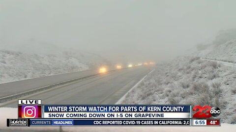 Snow on the Grapevine: safety tips for your morning commute