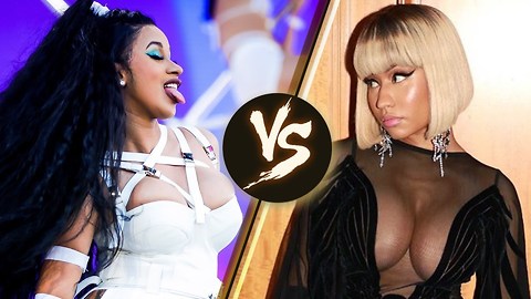 Nicki Minaj & Cardi B Feud On FULL DISPLAY At 2018 MTV VMA Awards!