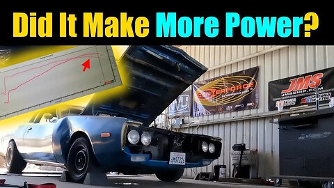 Back On The Dyno Testing The Big Block Mopar 361 In My 1973 Dodge Charger | Mopar Monday
