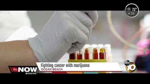 Cancer patients receive free medical marijuana from San Diego company