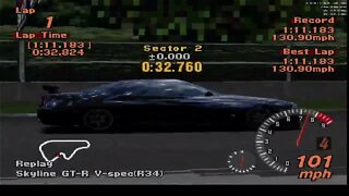 Gran Turismo 2 1- lap time trial 3